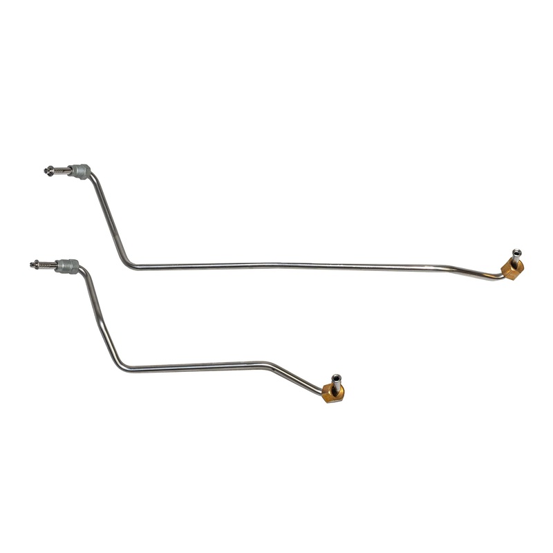 1993-1997 Chevy Camaro, Pontiac Firebird Rack & Pinion Line Set; Steel