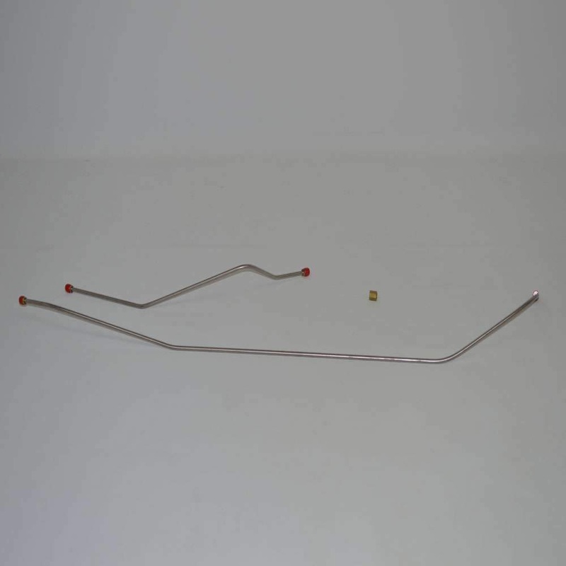 54 Corvette; 5/16″ 2pc Tank to Pump Fuel Line w/ Union; Stainless