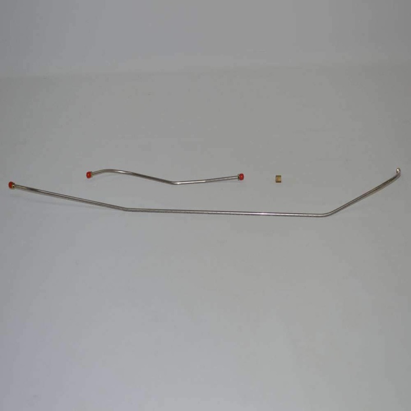 55 Corvette; 5/16″ 2pc Tank to Pump Fuel Line w/ Union; Steel