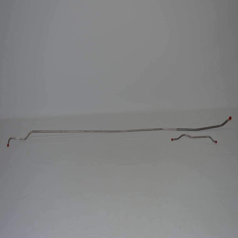 61-62 Corvette; 3/8″ 2pc Tank to Pump Fuel Line w/ Union; Stainless