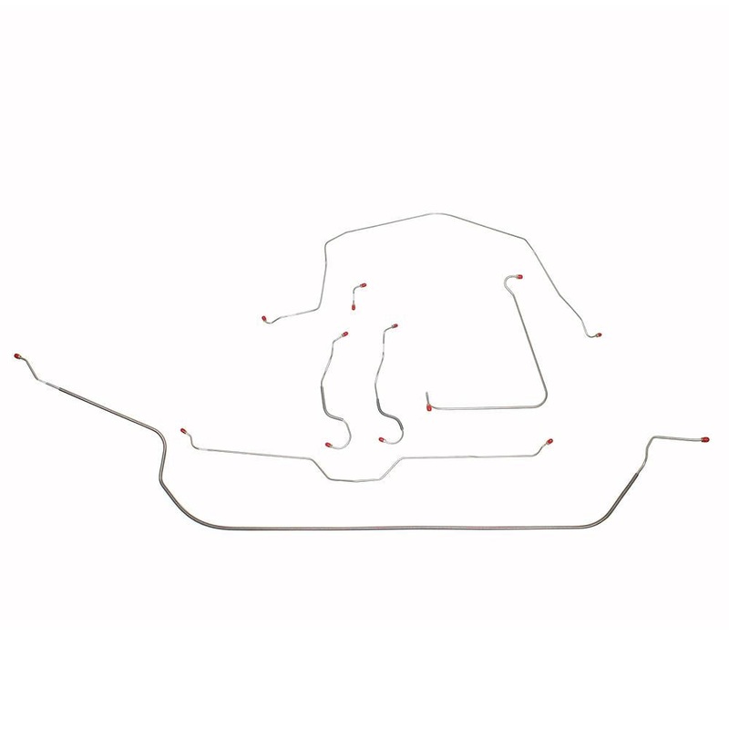 65L-66 Corvette Standard 1/4 Front-Right All Lines; Stainless