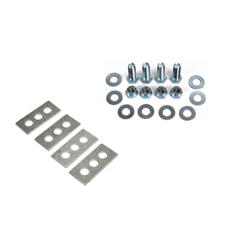Transmission Crossmember Hardware Kit with Shims | GF-RC-A-BOLTKIT
