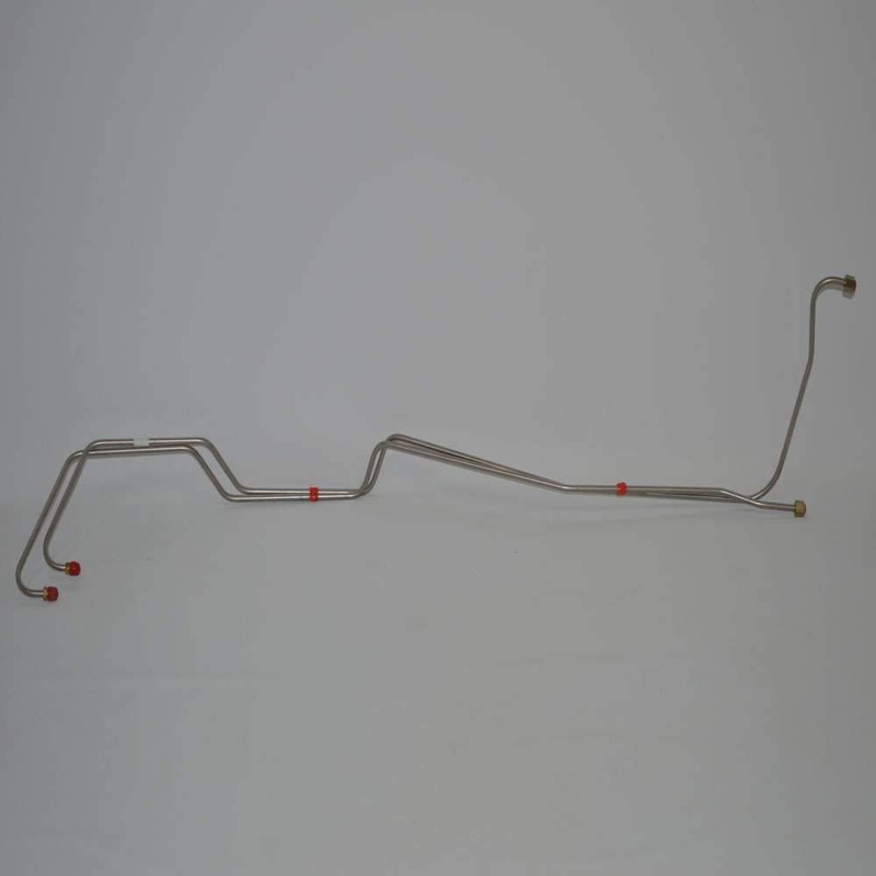 55-56 Chevy Bel Air, 265CID V8, Powerglide Transmission Line Set; Steel