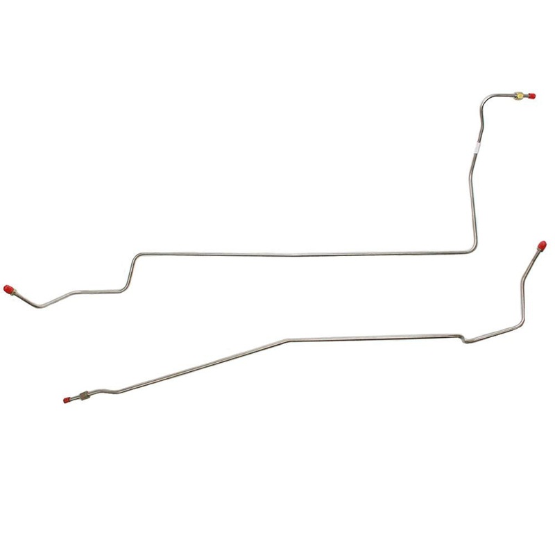 55-57 Chevy BIG BLK & TH350/40055-57 Chevy BIG BLK & TH350/400; Transmission Line Set; Steel