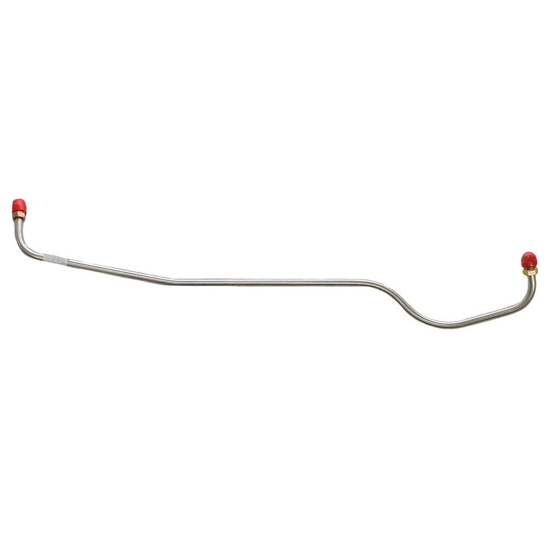 58 Chevy Bel Air, Biscayne, Impala 348 4BBL, NO A.C, Pump to Carb Fuel Line; Stainless