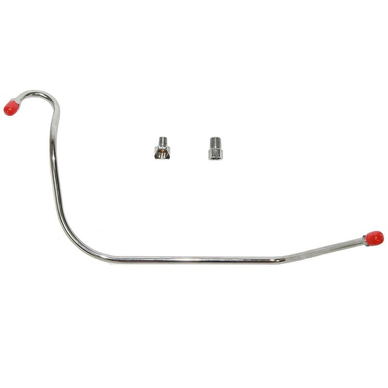 63-65 Chevy Bel Air, Biscayne, Impala 409CID 340 HP. 5/16 Pump to Carb; Stainless Steel