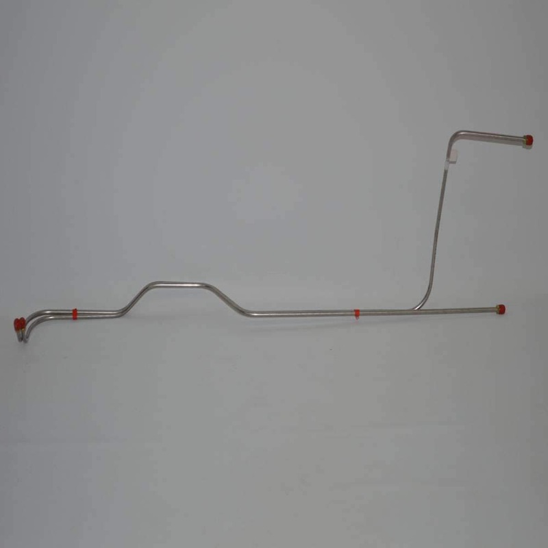 65-66 Chevy Bel Air, Biscayne, Impala, 283/327CID, SM BLK, Powerglide w/ A.C Transmission Line Set Radiator Ports 12.5 Apart; Steel