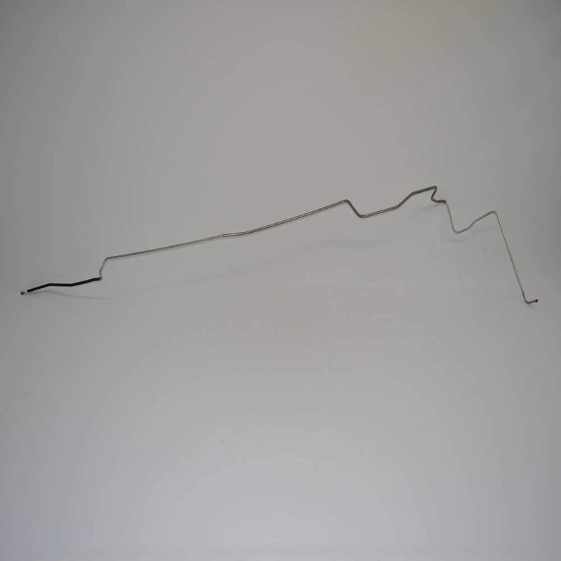 70-72 Pontiac Lemans, GTO Convertible; 3/8 Fuel Line, w/o Emission Controls; Stainless