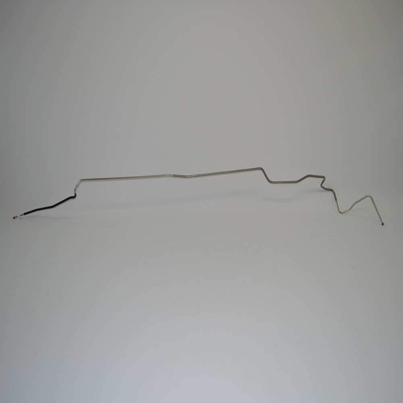 70-72 Pontiac Lemans, GTO Convertible; 3/8 Fuel, w/ Emission Controls; Stainless