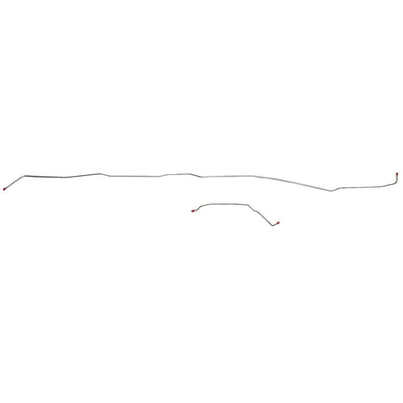 01-05 GM S-Series Ext Cab, Short Bed; Intermediate Brake Line, Stainless