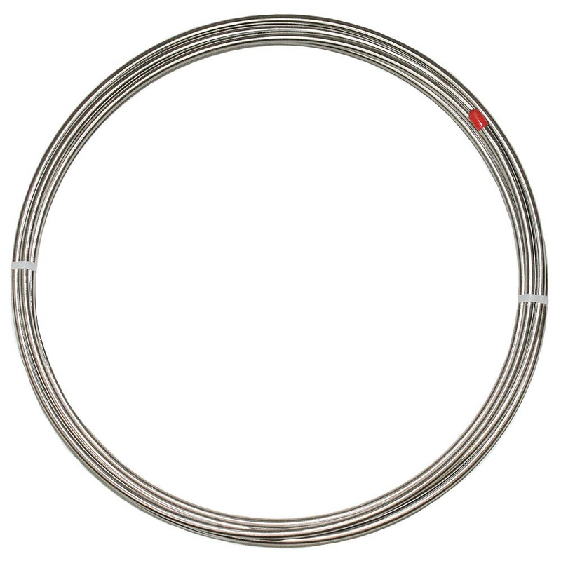 1/4 inch Brake Line Tubing Roll; 20 foot; Steel