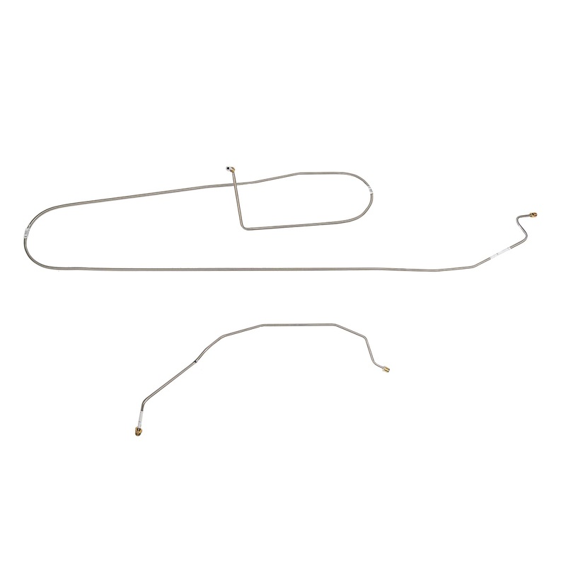 2000-05 Blazer 2000-05 Jimmy 2000-05 Bravada 4wd, Four Door Model, Excluding ZR2, Intermediate Brake Line; Stainless