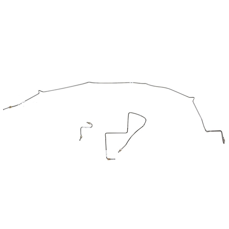 86-91 Corvette C4; Intermediate Brake Line; Stainless
