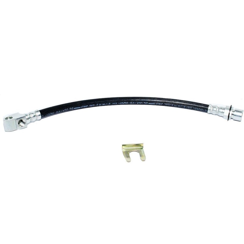 69-70 GM B-Body Rear Brake Hose; Rubber