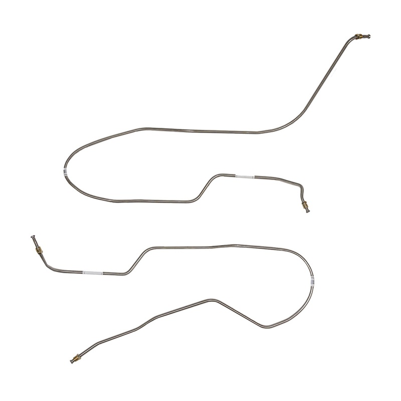 70-72 Chevy Monte Carlo w/ Turbo-Hydramatic 350; 2pc Transmission Cooler Line Set; Stainless